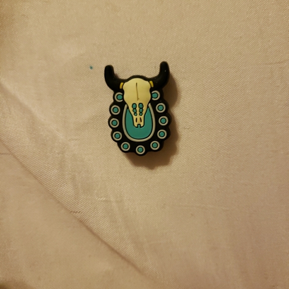 Set Of 9 Western/Cow Print Theme Focal Beads - Picture 9 of 10